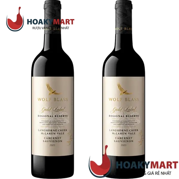 VANG ÚC WOLF BLASS GOLD LABEL CABERNET SAUVIGNON
