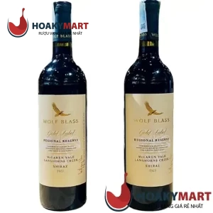 VANG ÚC WOLF BLASS GOLD LABEL SHIRAZ SIÊU TỐT