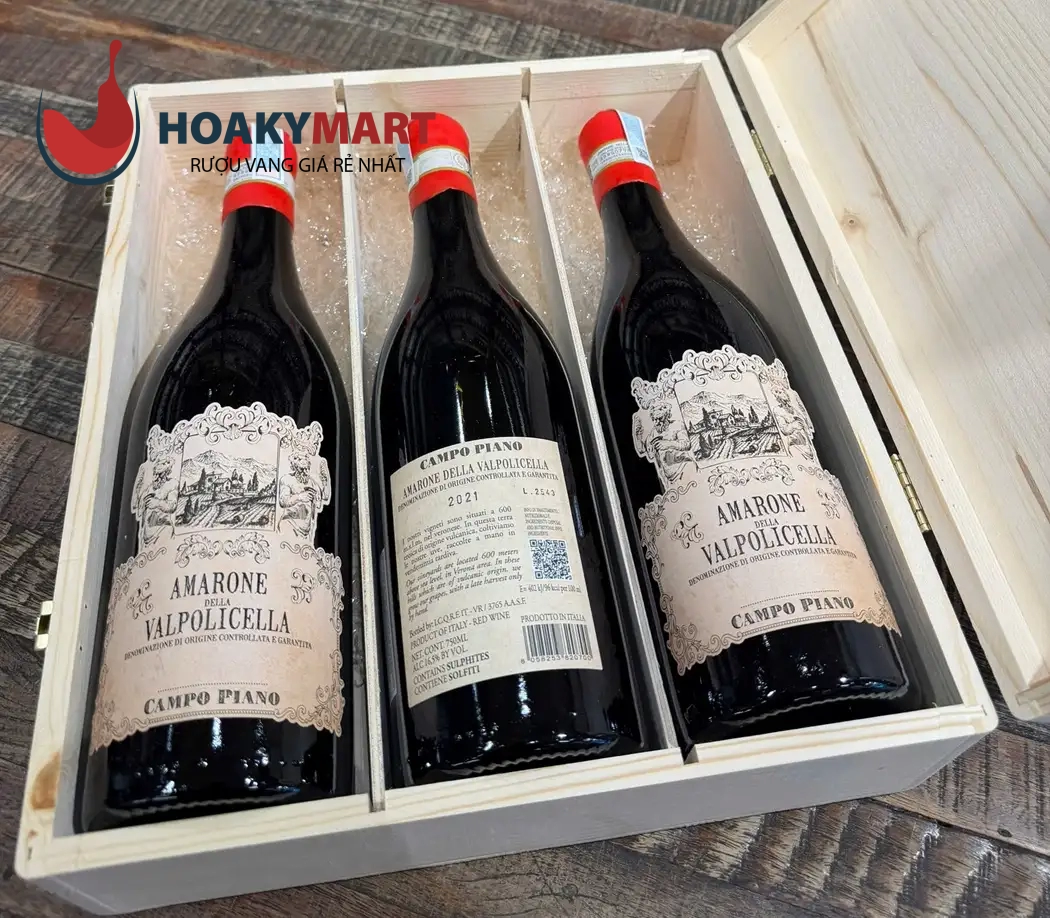RƯỢU AMARONE DELLA VALPOLICELLA CAMPO PIANO GIÁ RẺ