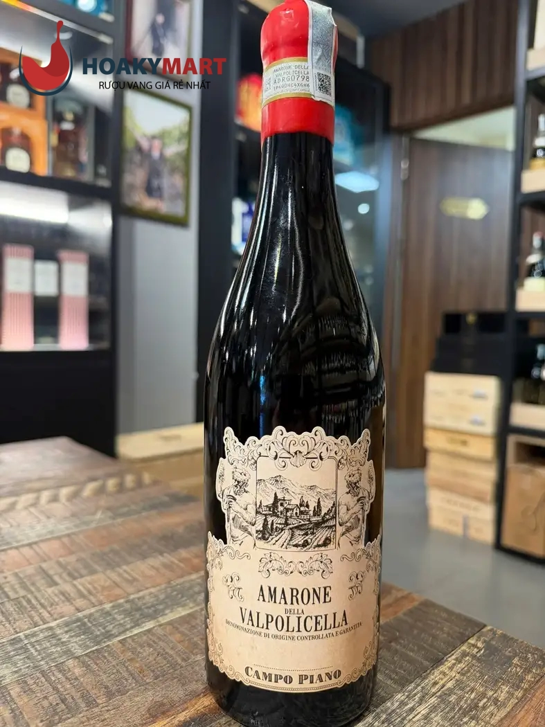 RƯỢU AMARONE DELLA VALPOLICELLA CAMPO PIANO GIÁ RẺ