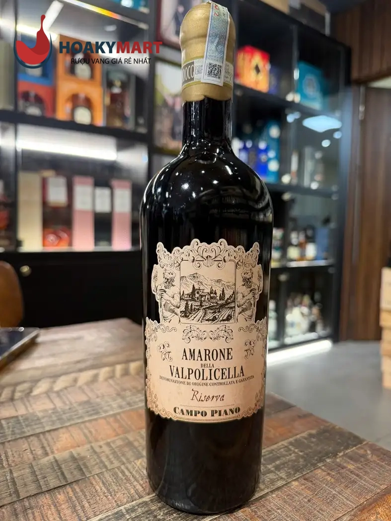 RƯỢU AMARONE DELLA VALPOLICELLA RISERVA CAMPO PIANO