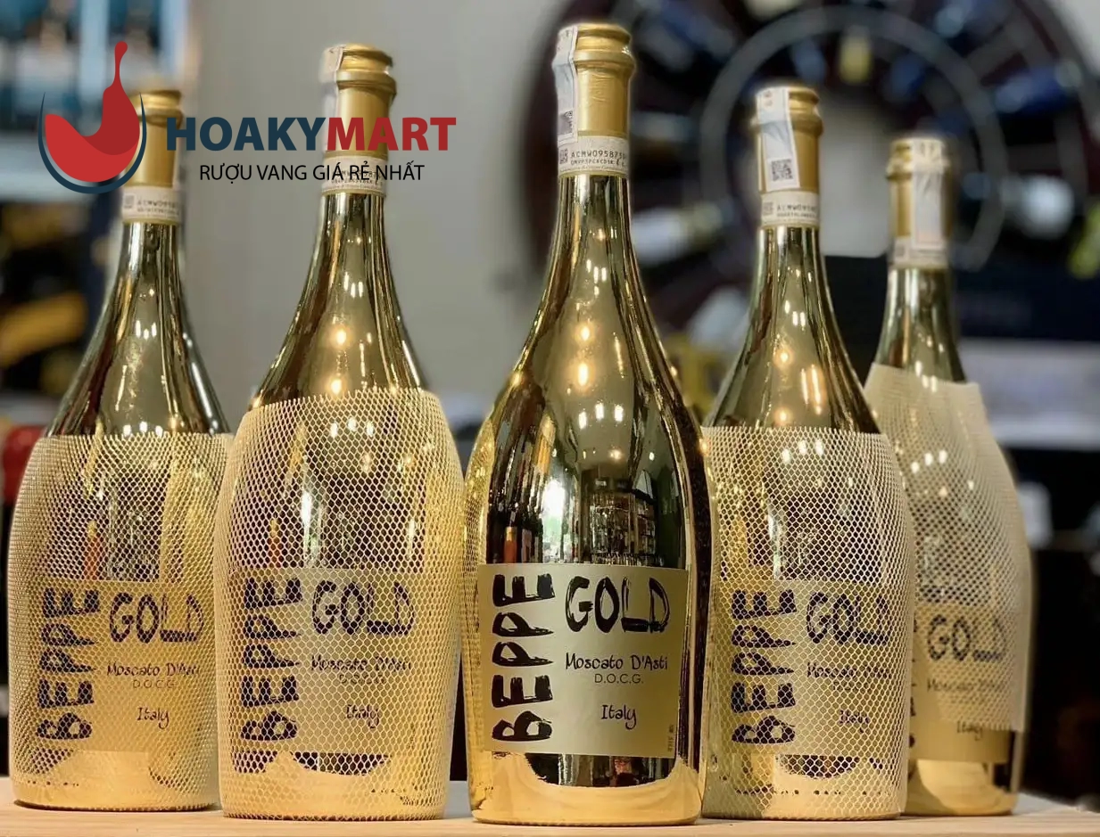 BÁN RƯỢU VANG NGỌT BEPPE GOLD MOSCATO RẺ NHẤT
