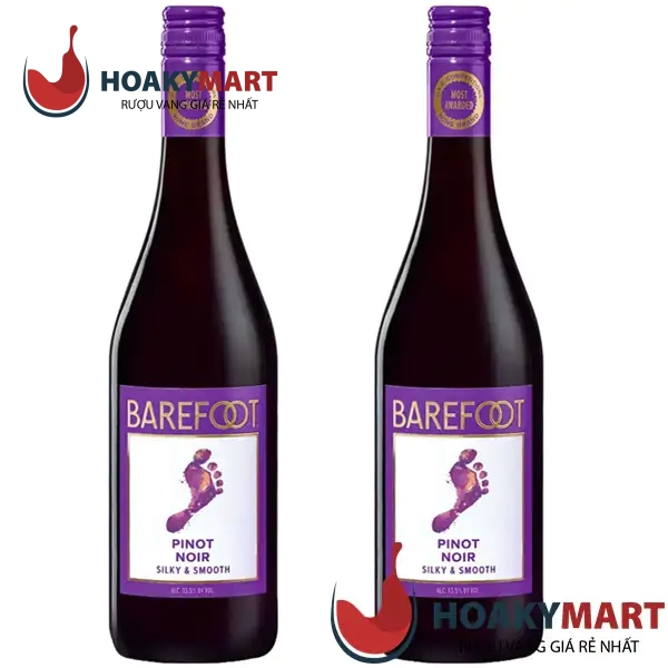 RƯỢU VANG MỸ BAREFOOT PINOT NOIR CỰC RẺ
