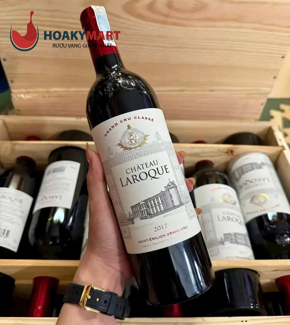 BÁN RƯỢU VANG PHÁP CHATEAU LAROQUE RẺ NHẤT