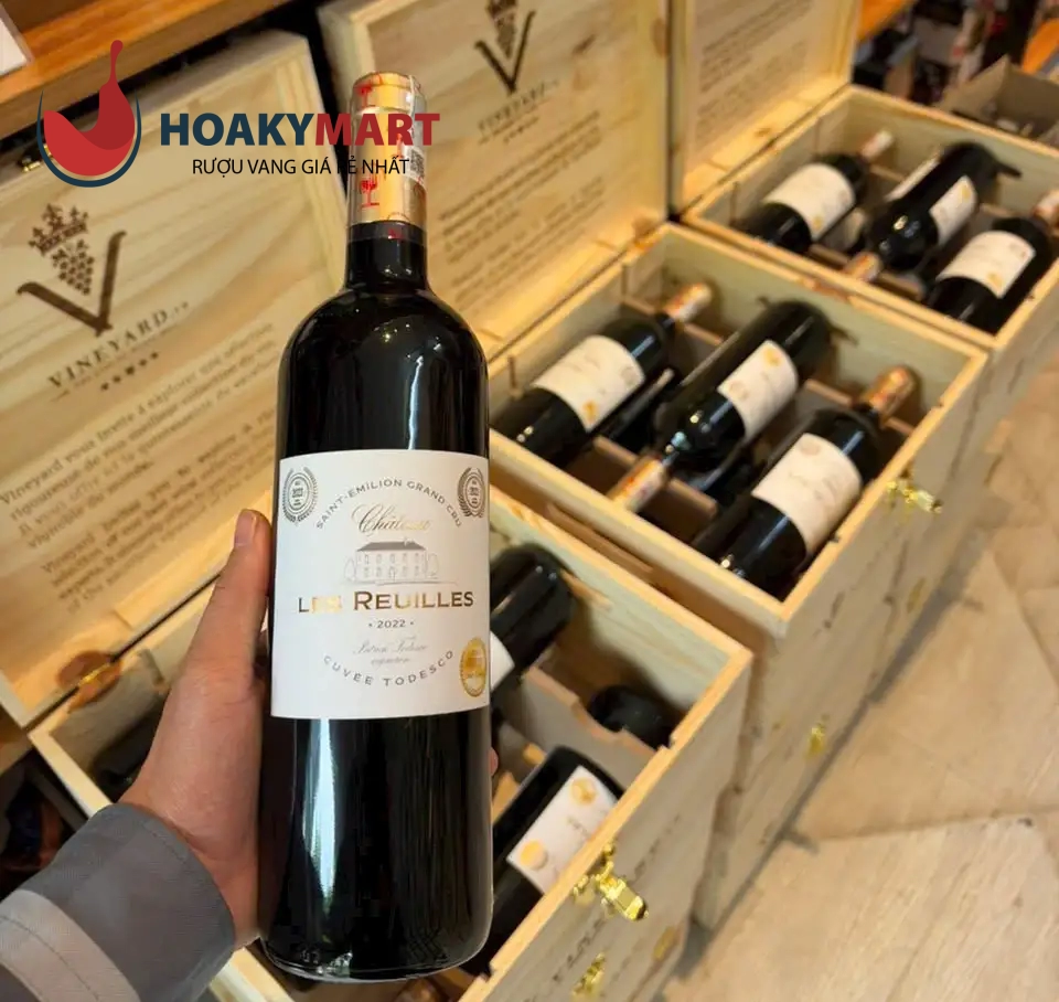 RƯỢU VANG PHÁP CHATEAU LES REUILLES RẺ NHẤT