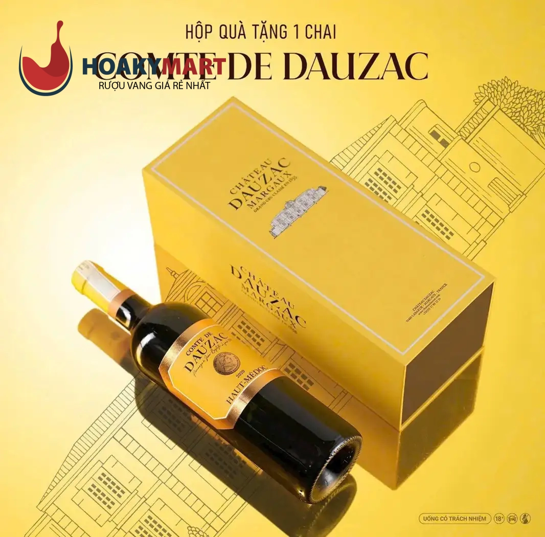 COMTE DE DAUZAC HAUT MÉDOC – GIÁ TỐT RẺ NHẤT