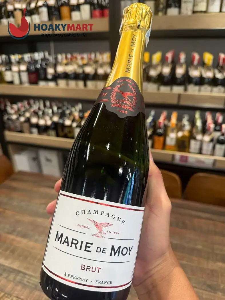 RƯỢU CHAMPAGNE MARIE DE MOY BRUT RẺ NHẤT