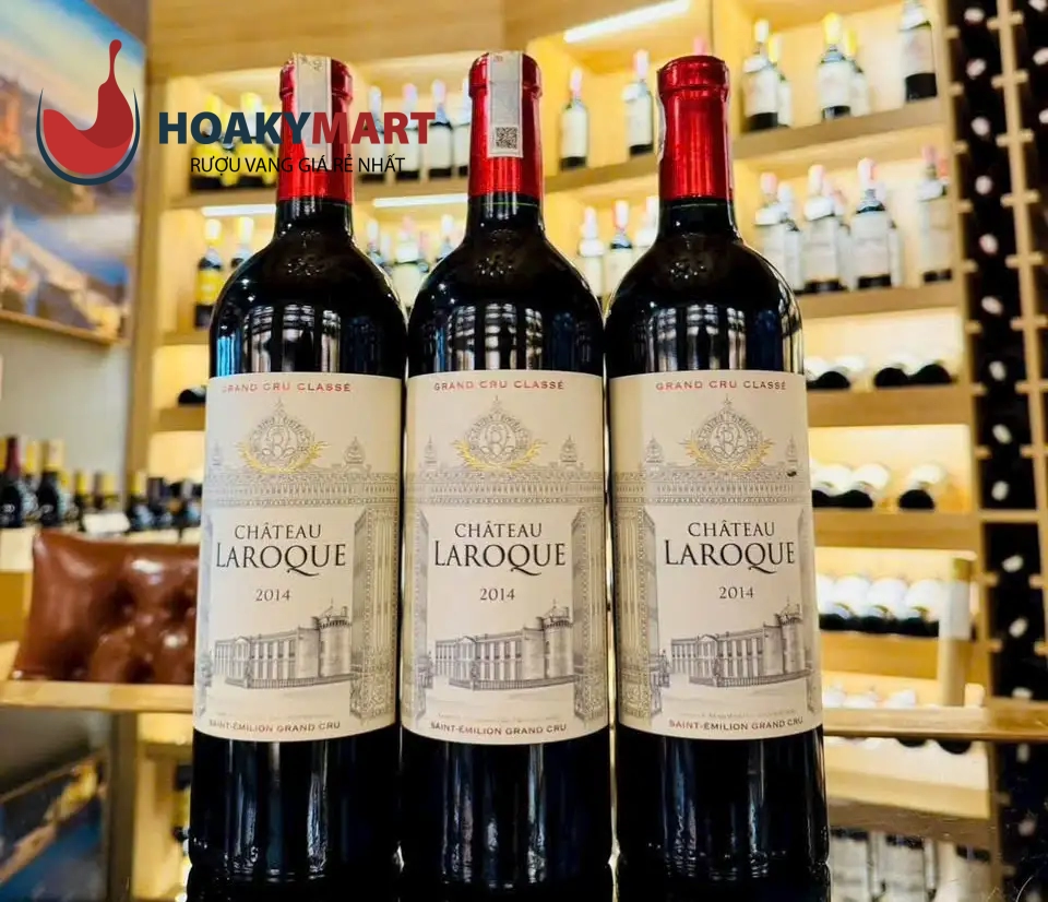 BÁN RƯỢU VANG PHÁP CHATEAU LAROQUE RẺ NHẤT