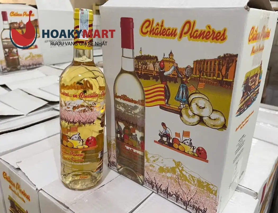 VANG NGỌT CHATEAU PLANERES MUSCAT DE RIVESALTES