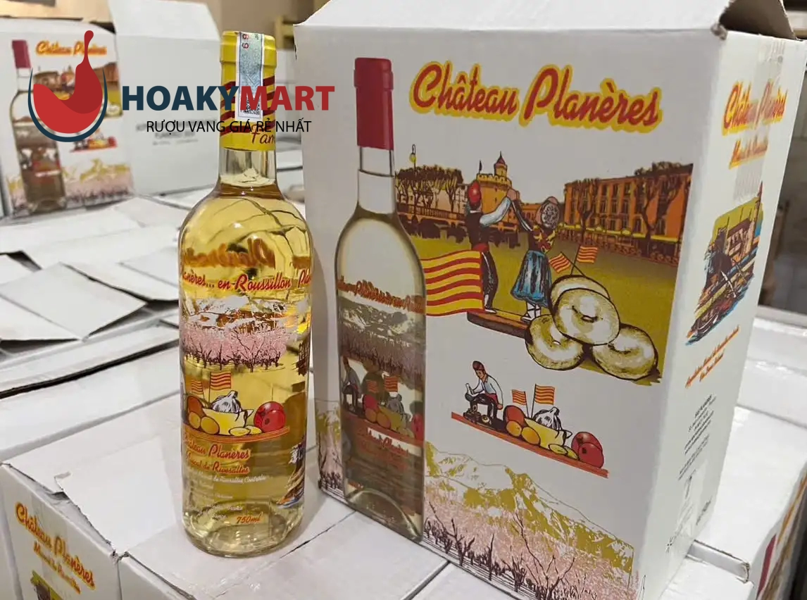VANG NGỌT CHATEAU PLANERES MUSCAT DE RIVESALTES