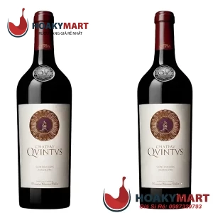 RƯỢU VANG PHÁP CHÂTEAU QUINTUS SAINT-ÉMILION