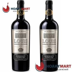 VANG PHÁP LOUIS BORDEAUX FAMILIES NHÃN BẠC GIÁ TỐT