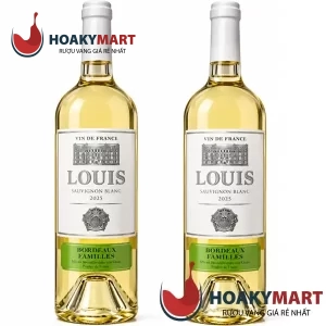 RƯỢU VANG TRẮNG LOUIS SAUVIGNON BLANC CỰC RẺ