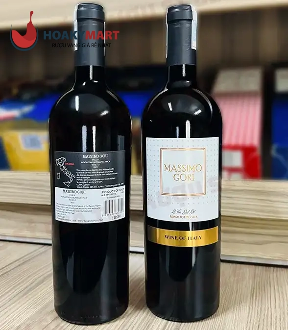 RƯỢU VANG Ý MASSIMO GORI (NGỌT CHÁT) GIÁ RẺ