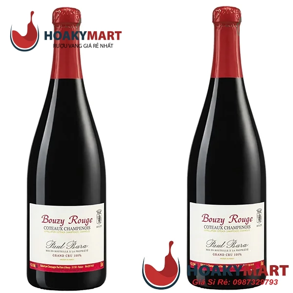 RƯỢU VANG PAUL BARA BOUZY ROUGE COTEAUX CHAMPENOIS
