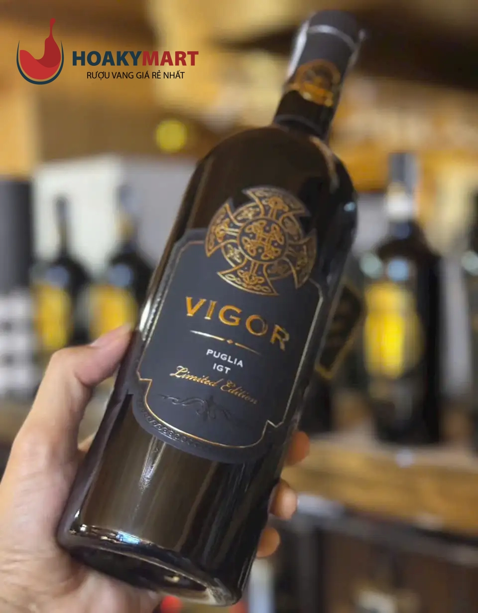 RƯỢU VANG Ý VIGOR PUGLIA – GIÁ RẺ RƯỢU NGON