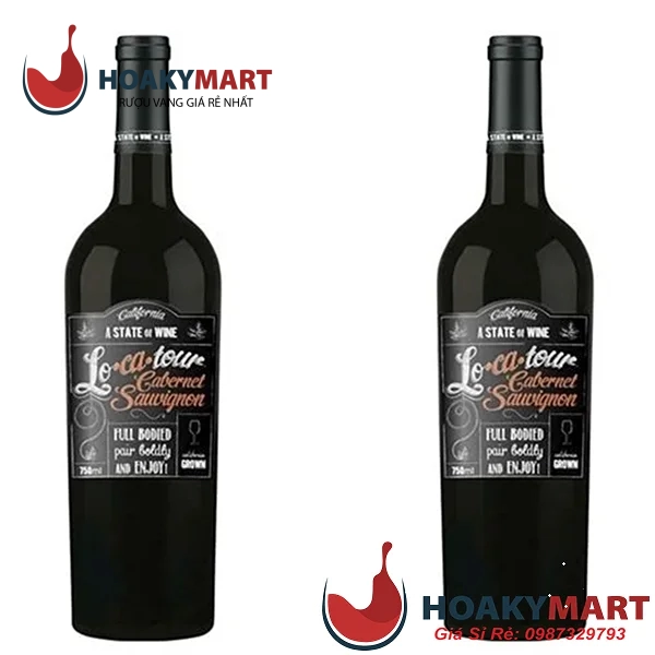VANG MỸ LOCATOUR CABERNET SAUVIGNON CALIFORNIA