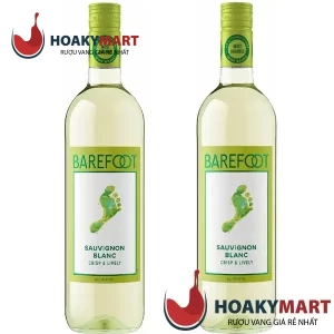 RƯỢU VANG MỸ BAREFOOT SAUVIGNON BLANC RẺ TỐT