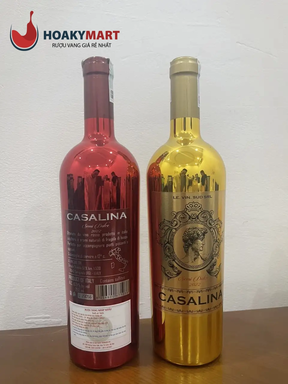 BÁN VANG NGỌT CASALINA GIÁ RẺ TỐT NHẤT HÀ NỘI