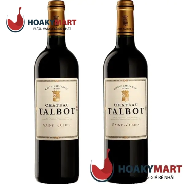 VANG PHÁP CHATEAU TALBOT SAINT JULIEN RẺ NHẤT