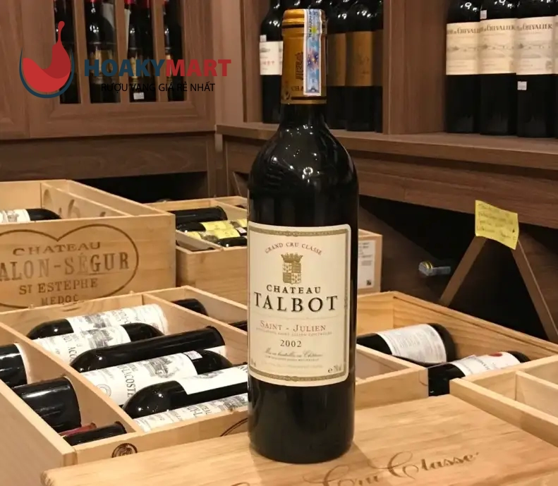 VANG PHÁP CHATEAU TALBOT SAINT JULIEN RẺ NHẤT