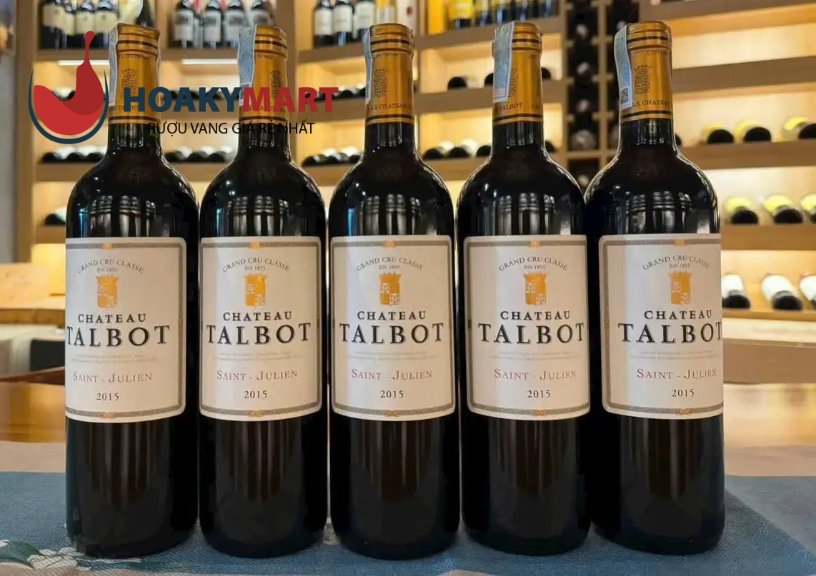 VANG PHÁP CHATEAU TALBOT SAINT JULIEN RẺ NHẤT