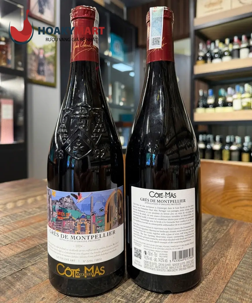 VANG PHÁP COTE MAS GRES DE MONTPELLIER RẺ TỐT