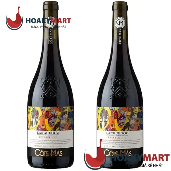 VANG ĐỎ PHÁP COTE MAS LANGUEDOC RESERVE ROUGE