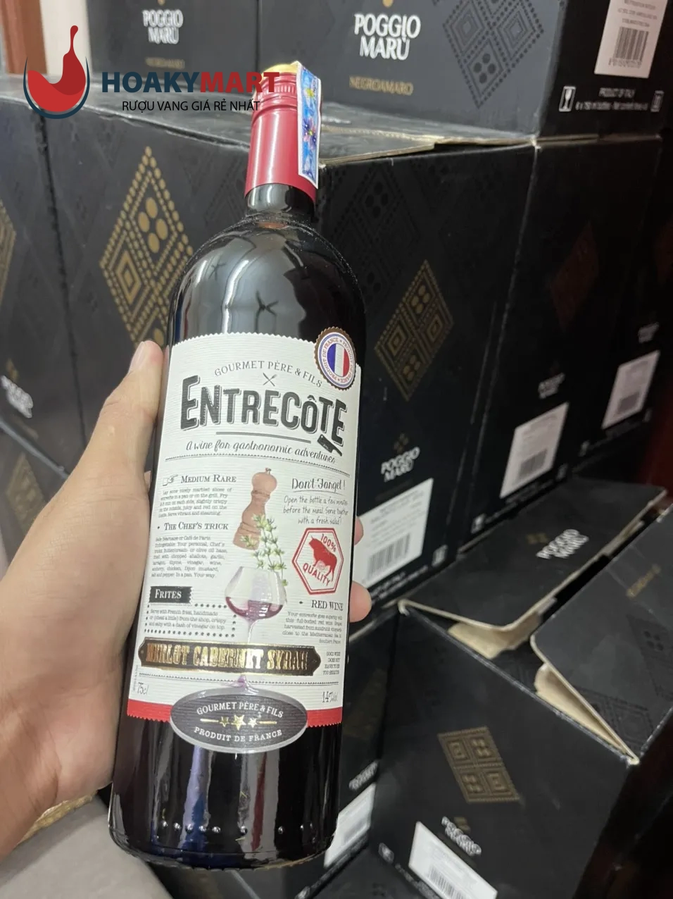 BÁN RƯỢU VANG ENTRECOTE GIÁ RẺ NHẤT