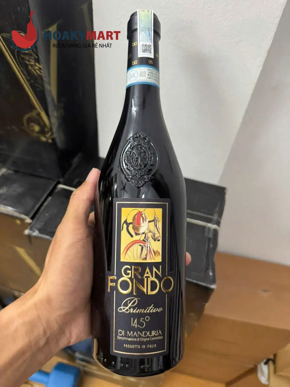 GRAN FONDO PRIMITIVO DI MANDURIA GIÁ TỐT CHO TIỆC CƯỚI