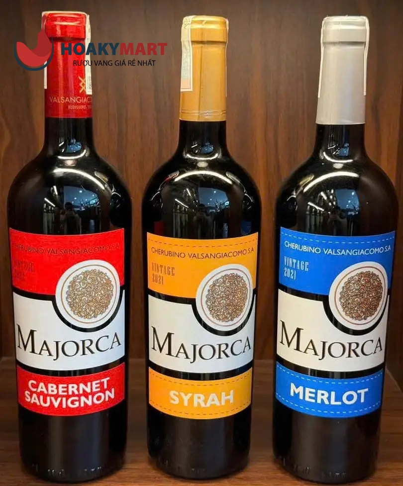 RƯỢU VANG MAJORCA CABERNET SAUVIGNON RẺ NHẤT