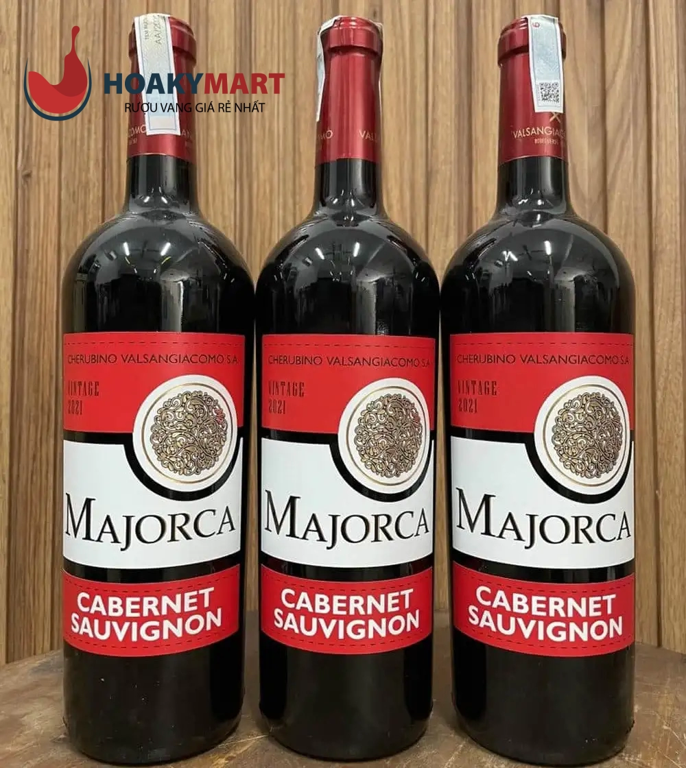 RƯỢU VANG MAJORCA CABERNET SAUVIGNON RẺ NHẤT