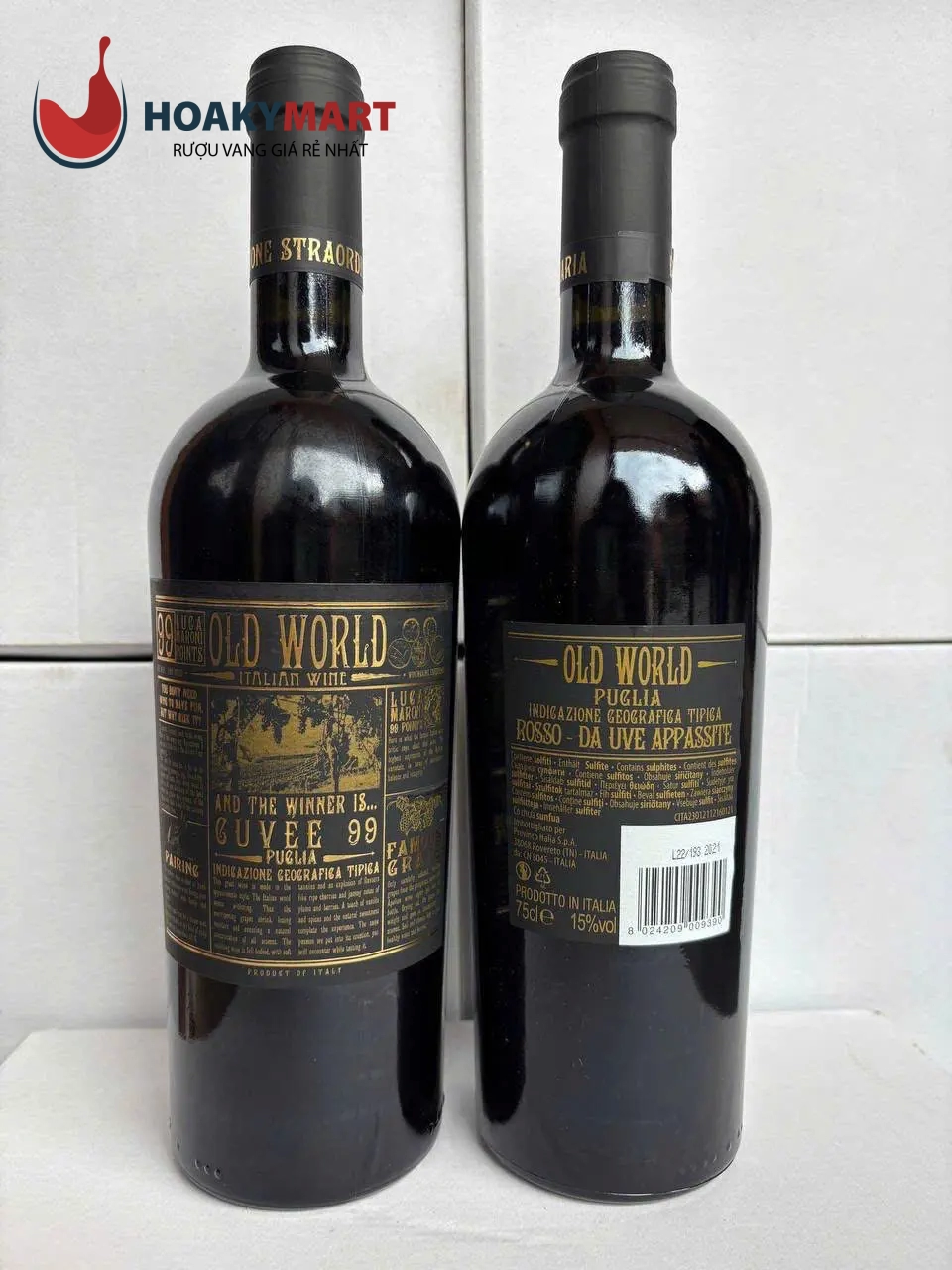 Cách Kiểm Tra Rượu Vang Old World Cuvee 99 Chính Hãng