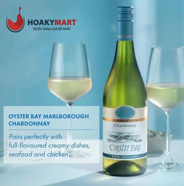 VANG TRẮNG OYSTER BAY CHARDONNAY GIÁ TỐT