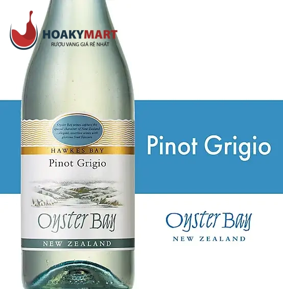 VANG TRẮNG OYSTER BAY PINOT GRIGIO GIÁ SIÊU TỐT