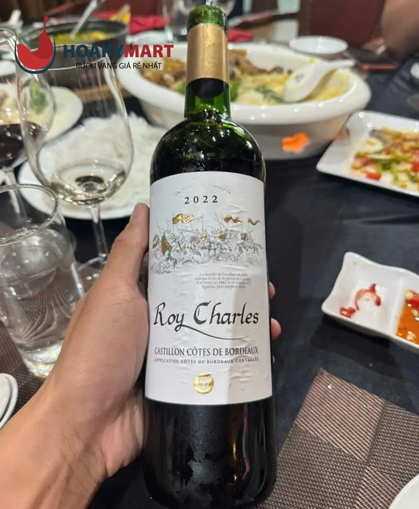 RƯỢU VANG PHÁP ROY CHARLES GIÁ BUÔN TỐT